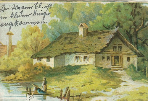 Alte postkarte 1818 - alte,