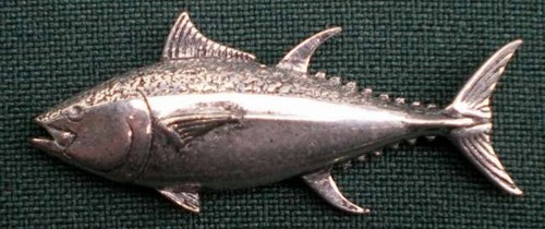 Thunfisch anstecknadel pin f43 - thunfisch,