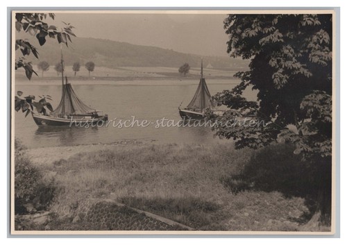 Fischerboote rhein 1952 - fischerboote,