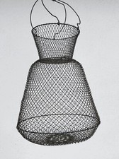 Alter Draht Fisch Setzkescher