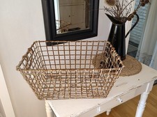 Alter Muschelkorb Metall