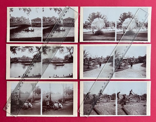 Alte stereofotografie foto - x,