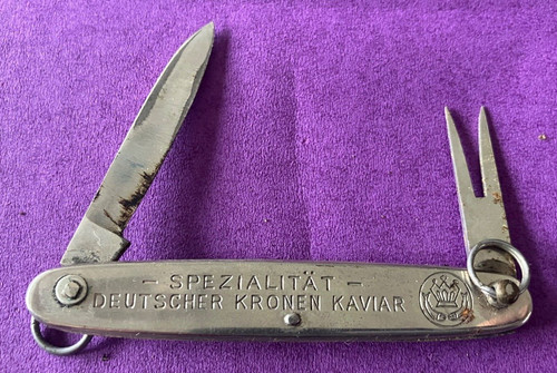 Altes taschenmesser werbung - altes,
